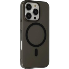aklow akyoleticaret iPhone 16 Pro Max Tuna Pc Slim Magsafe Kapak - Siyah