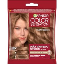 Garnier Color Shampoo Retouch Şampuan Kolaylığında Dip Boyası, Sarı 7.0