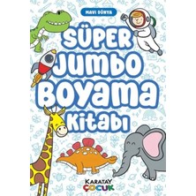 Lidyada Maison Süper Jumbo Boyama Kitabı - Mavi Dünya