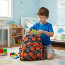Leader Bag Store - Desenli Anaokulu ve Kreş Sırt Çantası - Ergonomik Su Geçirmez Çocuk Okul Çantası (28X35X15 Cm)