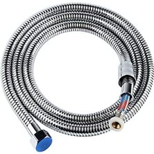 150 cm Ekonomik Duş Spirali/patlamaya Dayanımlı Hortum, El Duşu, Başlık, Set, Takım ve Kamp Otdoor Sistemleri ile Uyumlu/örgülü Iç Epdm Borusu