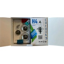 Photon H4 / H7 Acil Durum Ampul & Sigorta Seti – 12V Araçlar Için