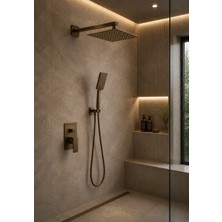 Titanium Design Antik Modern Ankastre Duş Seti