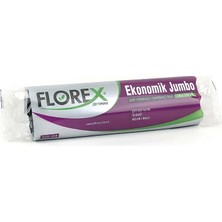 Varsoph 200 Adet FLOREX-513 Eko Jumbo 80X110CM Çöp Torbası 20X10=200 (5468)