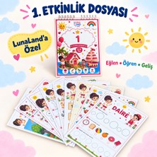 1 Rakamı & Kırmızı Renk Zihinsel Gelişim Aktivite Seti