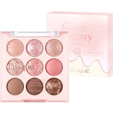 TeknoKapsül Dasique Mat ve Işıltılı Renk Seçenekleri Sunan Far Paleti Shadow Palette (#19 Candy Berry), 111647