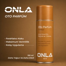 Onla Oto Parfüm Amber 150 ml – Odunsu Araç Kokusu