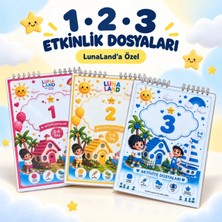 Luna Land 3+ Yaş Aktivite Paketi / Aktivite Seti 1 + Aktivite Seti 2 + Aktivite Seti 3