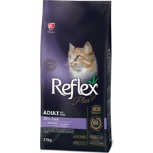 TeknoKapsül Reflex Plus Skin Care Somonlu Yetişkin Kedi Maması 15 kg