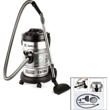 Varsoph Torbasız - Kuru Vakumlu - Metal Kasa Elektrikli Süpürge 21LT - 2850W HSV-622DVC (5468)