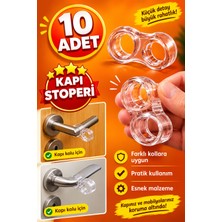 Setli Plastik Kapı Kolu Stoperi Kapı Kolu Tamponu