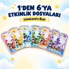 Luna Land 4+ Yaş Aktivite Paketi / Aktivite Seti 1 -6