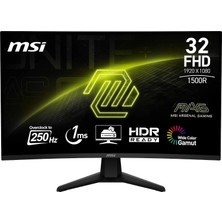 TeknoKapsül Msı Mag 32C6X 31.5'' 1ms 250Hz Va Curved Adaptive-Sync Full Hd Gaming (Oyuncu) Monitör