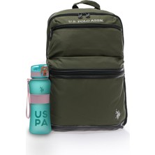 TeknoKapsül U.s. Polo Assn. U.s. Polo. Assn. Unisex Okul Çanta Seti PLSET2413211,HAKI Tek Ebat