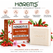 Harem's Selülit Karşıtı Sabun – Kolajen ve Hyaluronik Asit İçeren Sıkılaştırıcı Vücut ve Cilt Bakım Sabunu 120g
