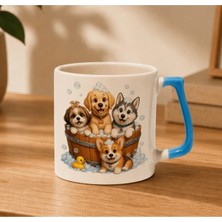 May Kupam Köpek Desenli Tasarımlı Kupa Bardak