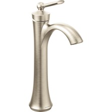 TeknoKapsül Moen 4507BN Wynford One-Handle Yüksek Arc Gemi Banyo Musluk, Fırçalanmış Nikel