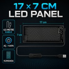 Rey Point Uygulama Kontrollü 17 x 7 cm Matrix Kayan Yazı Programlanabilir