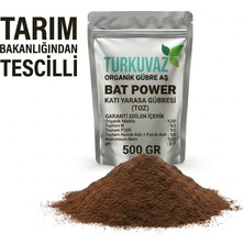 Turkuvaz 500 Gr. Turkuvaz Bat Power Organik Toz Yarasa Gübresi (Katkısız)