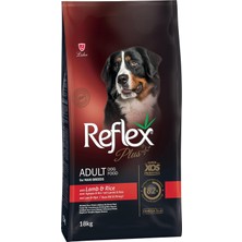 TeknoKapsül Reflex Plus Kuzulu Pirinçli Medium Yetişkin Köpek Maması 18 kg