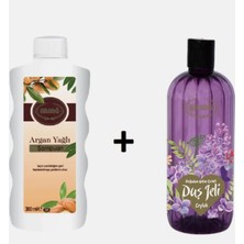 Odea Ersağ Argan Yağli Şampuan 300 ml + Leylak Duş Jeli 500 ml