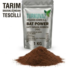 Turkuvaz 1 Kg.Turkuvaz  Bat Power Organik Toz Yarasa Gübresi (Katkısız)