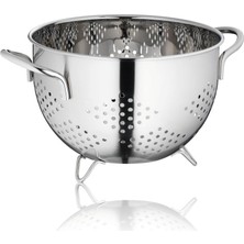 TeknoKapsül Kela 11981 Athos Çelik Süzgeç 24CM