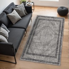TeknoKapsül Sala Kadife Kaymaz Pamuk Tabanlı Yıkanabilir Antibakteriyel Salon Halısı 160X230