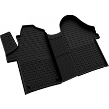 TeknoKapsül Ferrous Autoaccessories Mercedes Vito W447 ile Uyumlu 4d Havuzlu Kauçuk Paspas 2014 ve Üstü