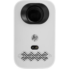 TeknoKapsül Hp Projektör CC360, Fhd Akıllı Projektör, Wifi ve Bluetooth'lu Projektör, Kablosuz Yansıtma, Otomatik Odaklama, 4K Desteği, Netflix, Disney+