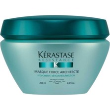 TeknoKapsül Kerastase Resistance Reconstruction Masque Force Architecte, Zayıf Yıpranmış Saçlar Için Onarıcı Maske, 200 ml