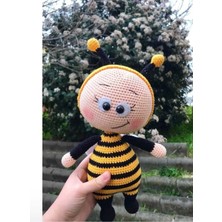 Hobilanka Bonnie Arı Bebek Amigurumi Oyuncak Uyku Arkadaşı