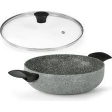 TeknoKapsül Cemile 1FLN-PIVPH2870 Pt Viva 28 cm Kapaklı Sig Tencere