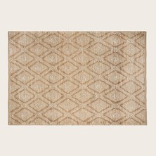 TeknoKapsül Jaıpur Bej Jüt Kilim 120X180 cm