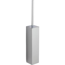 TeknoKapsül System Klozet Fırçası Krom Renk 426X72X60 mm