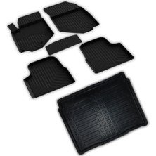TeknoKapsül Ferrous Autoaccessories Peugeot 2008 ile Uyumlu 4d Paspas ve Alt 3D Bagaj Havuzu 2023 ve Üstü