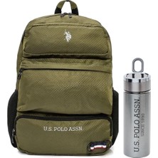 TeknoKapsül U.s. Polo Assn. U.s. Polo. Assn. Unisex Okul Çanta Seti PLSET2404820,HAKI Tek Ebat