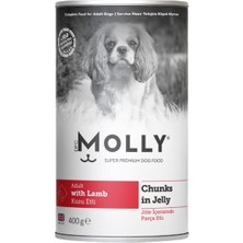Molly Yetişkin Kuzu Etli Köpek Konservesi 400 gr