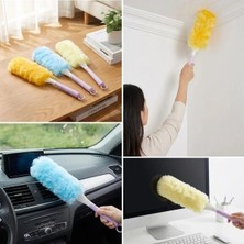 Varsoph Plastik Saplı Toz Alma Fırçası – Yıkanabilir Tüylü Temizlik Aparatı (5468)