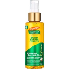 TeknoKapsül Palmer's Amino Bonding Complex Saç Yağı, Hindistan Cevizi Yağı ve E Vitamini ile Iyileştirici Tedavi, Isı Koruyucu, Kabarma Önleyici, Parlaklık Katar, Saç Büyümesini Güçlendirir ve Korur, Tüm Saç