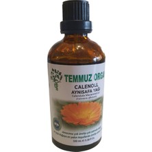 TeknoKapsül Temmuz Organik Calenoll (Aynısefa Yağı) 100 ml