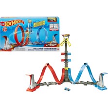 TeknoKapsül Hot Wheels Dikey Uçuş Heyecanı Pist Seti Hot Wheels Dikey Uçuş Heyecanı Pist Seti, 5-10 Yaş Arası Çocuklar Için GRW39 GRW39