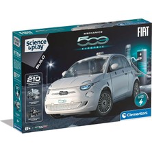 TeknoKapsül Clementoni Mekanik Laboratuvarı Fiat 500E Elektirikli Araba 75085