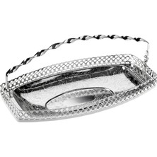TeknoKapsül Hera Saplı Oval Kurabiyelik 24 x 12,5 cm
