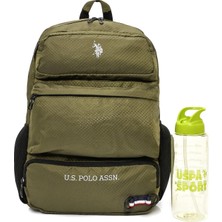 TeknoKapsül U.s. Polo Assn. U.s. Polo. Assn. Unisex Okul Çanta Seti PLSET2404816,HAKI Tek Ebat