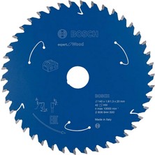 TeknoKapsül Bosch Professional Daire Testere Bıçağı Expert For Wood (Ahşap, 140 x 20 x 1,8 Mm, 42 Diş, Akülü Daire Testere Aksesuarı)