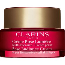 TeknoKapsül Clarins Super Restorative Rose Radiance Cream 50 ml Aydınlatıcı Krem 1 Paket (1 x 1 Adet)