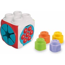 Clementoni Baby Soft Clemmy Yumuşak Blok Duyusal Küp 17902