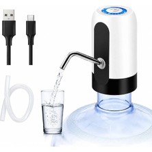 Varsoph USB Şarjlı - Otomatik Damacana Su Pompası 4W - 800MAH İ11-071 (5468)