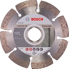 Mey İthalat Elmas Kesme ve Delme Diski, Gri, 115X22.23X1.6X10 Mm, 1 Adet